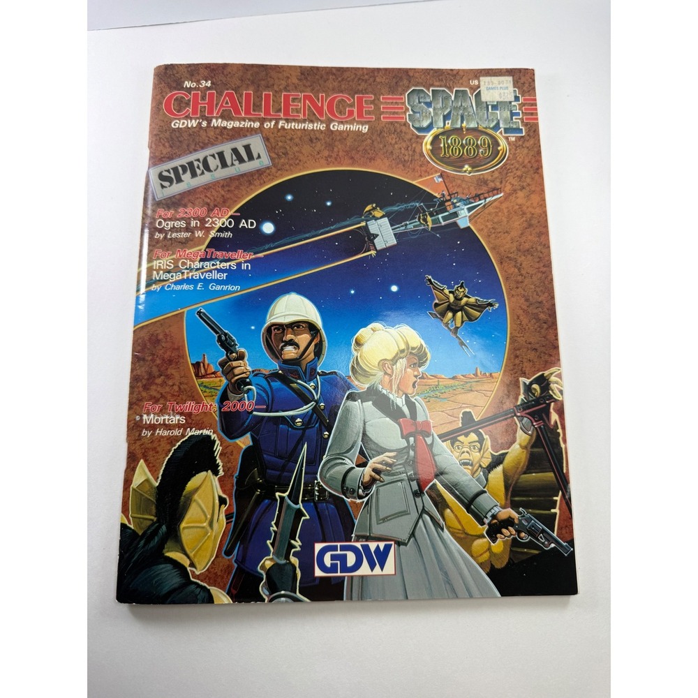 Challenge Magazine No 34 Special Issue GDW Space 1889 2300 AD MegaTraveller RPG